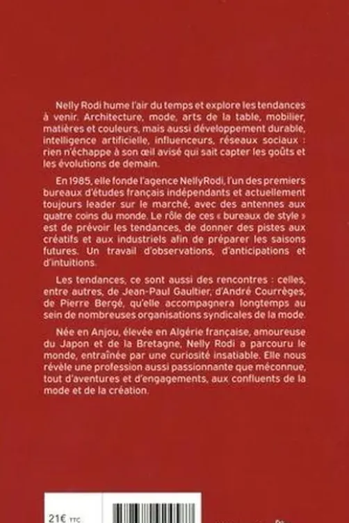 Quelques saisons d'avance, Nelly Rodi
