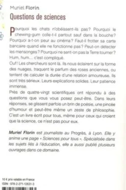 Questions de science, Muriel Florin