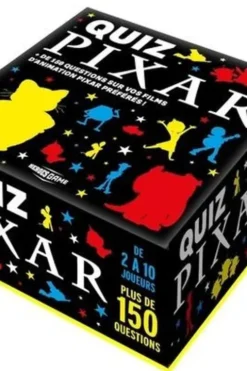Quiz Pixar. Avec 165 cartes, 1 livret de règles, 10 pions et 1 plateau, Hachette Heroes