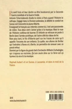 Qu'une seule âme sur la Terre, Raphaël Aubert