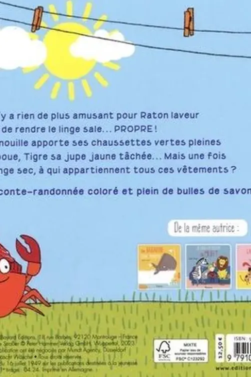 Raton laveur lave le linge, Susanne Straßer