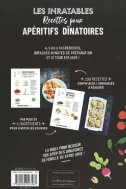 Recettes pour apéritifs dînatoires, Larousse