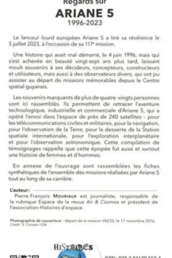 Regards sur Ariane 5. 1996-2023, Pierre-François Mouriaux