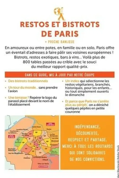 Restos et bistrots de Paris. Edition 2022-2023, Le Routard