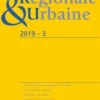 Revue d'économie régionale et urbaine N° 3/2019 : Varia, André Torre