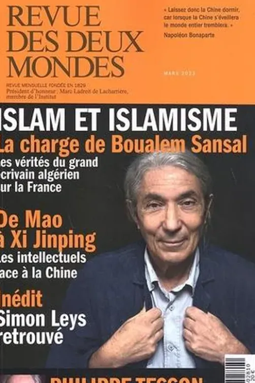 Revue des deux Mondes Mars 2023 : Les intellectuels face à la Chine, Aurélie Julia