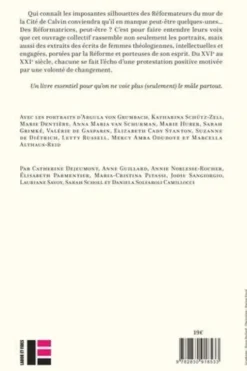 Réformatrices. Douze voix de femmes protestantes, XVIe-XXIe siècle, Sarah Scholl