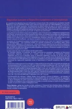 Régulation bancaire et financière européenne et internationale. 6e édition, Thierry Bonneau