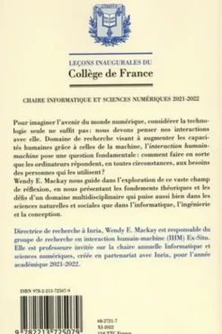Réimaginer nos interactions avec le monde numérique, Wendy E. Mackay