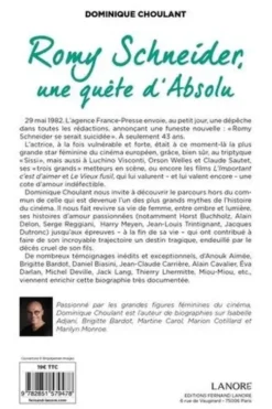 Romy Schneider, une quête d'absolu, Dominique Choulant