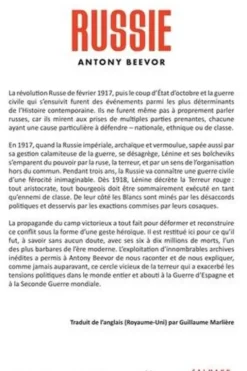 Russie. Révolution et Guerre Civile 1917-1921, Antony Beevor