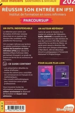 Réussir son entrée en IFSI. Edition 2022, Badia Jabrane