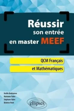 Réussir son entrée en master MEEF, Noëlle Benhamou