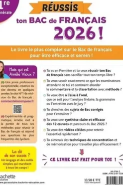 Réussis ton Bac de français 1re générale. Edition 2026, Amélie Vioux