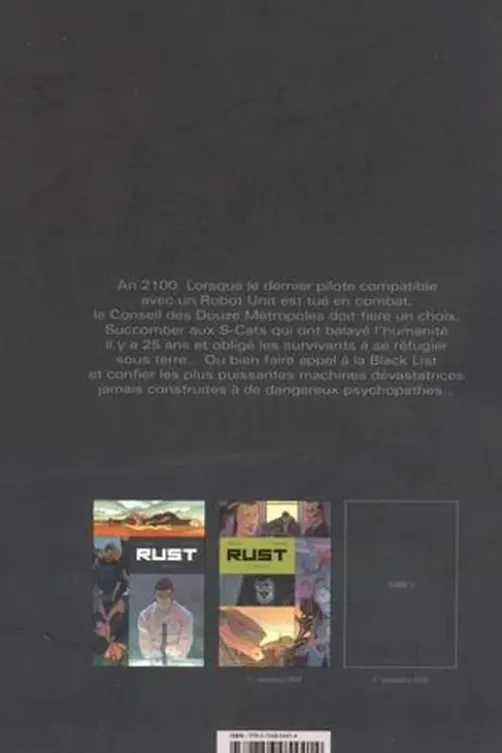 RUST Tome 1 : Black list, Luca Blengino