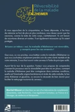 Réversibilité de la maladie d'Alzheimer. Clarté mentale et mémoire, Martial Gitenet