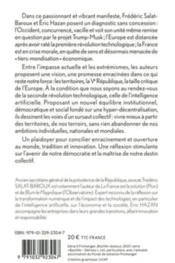 Révolution par les territoires. Une réponse française aux défis du monde, Frédéric Salat-Baroux