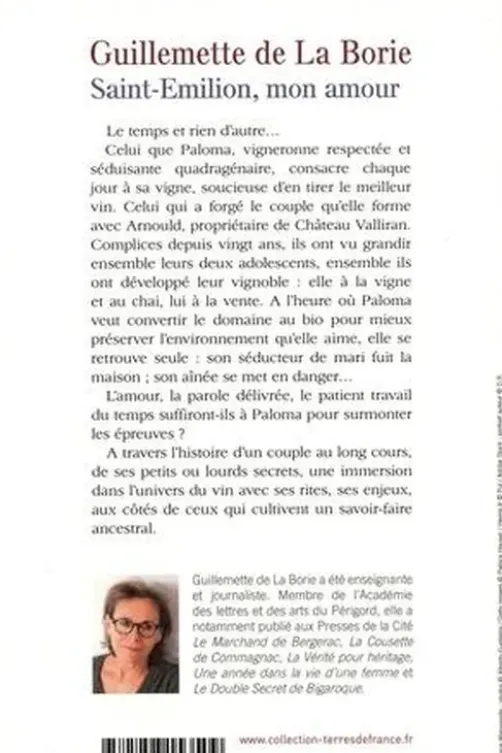 Saint Emilion, mon amour, Guillemette de La Borie