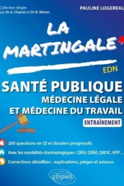Santé publique, médecine légale et médecine du travail. Entraînement, Pauline Logereau