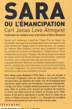 Sara ou l'émancipation, Carl-Jonas-Love Almqvist
