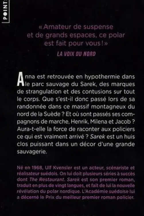Sarek, Ulf Kvensler