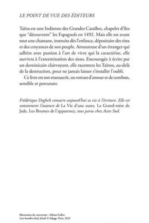 Sauvageries, Frédérique Deghelt
