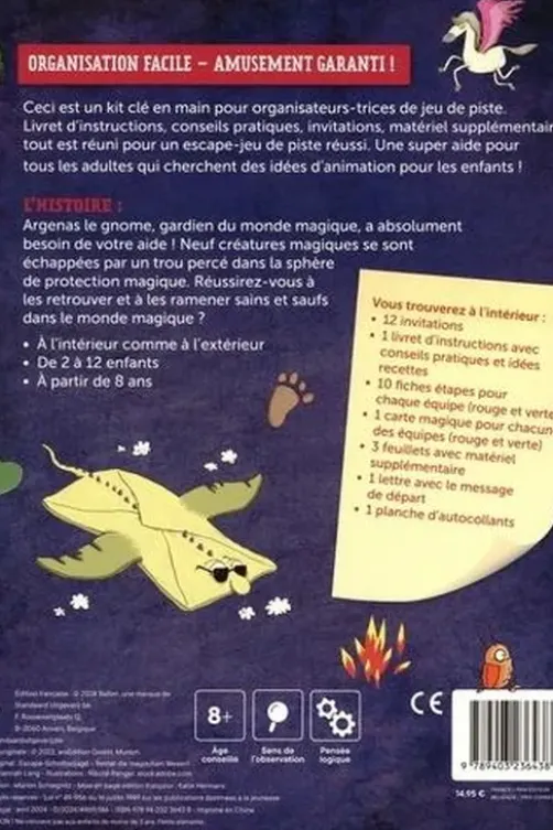 Sauvez les créatures magiques ! Escape jeu de piste, Hannah Lang