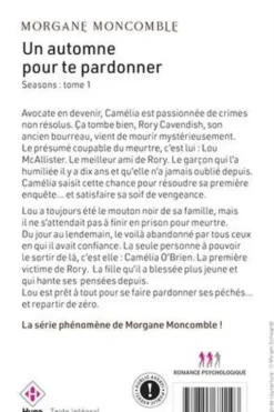 Seasons Tome 1 : Un automne pour te pardonner, Morgane Moncomble