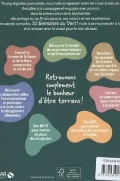 52 semaines au vert. Chroniques et conseils DIY pour renouer avec le vivant, Fanny Agostini