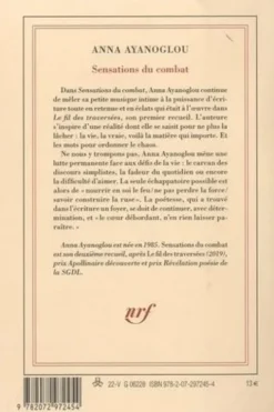 Sensations du combat, Anna Ayanoglou
