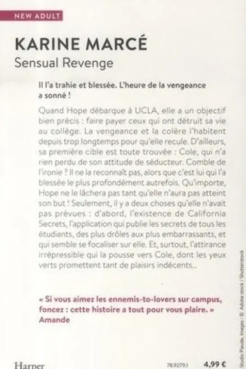 Sensual Revenge, Karine Marcé