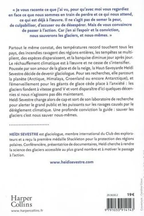 Sentinelle du climat, Heïdi Sevestre