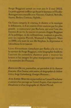 Serge Reggiani. La nostalgie est toujours ce qu'elle était, Bertrand Dicale