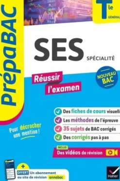 SES Tle générale (spécialité). Edition 2024, Séverine Bachelerie-Marteau