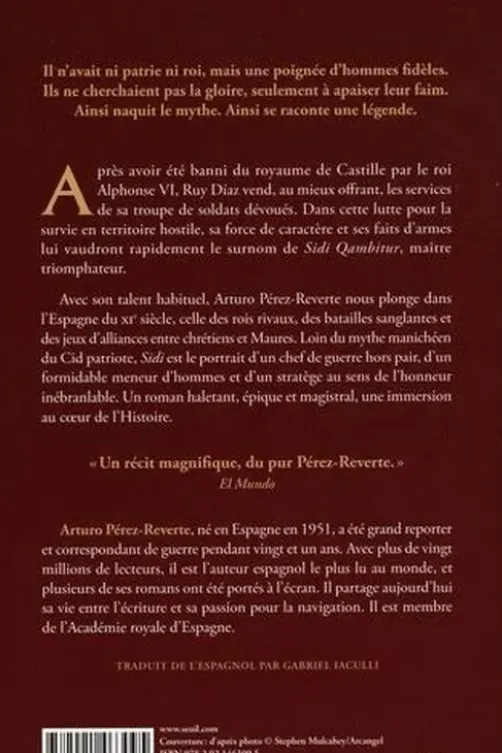 Sidi, Arturo Pérez-Reverte