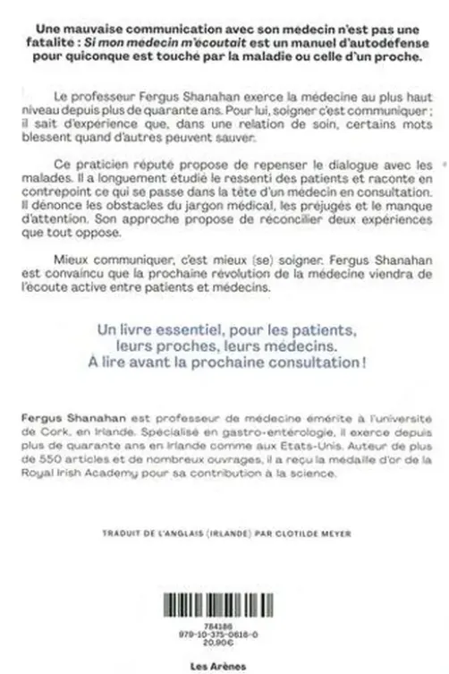 Si mon médecin m'écoutait, Fergus Shanahan