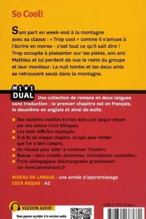 So Cool ! Textes en français et anglais, Sharon Santoni