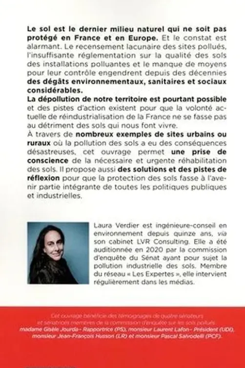 Sols pollués. Menaces sur les populations et la biodiversité, Laura Verdier