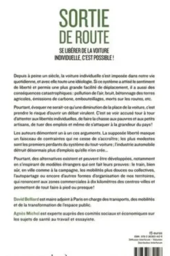 Sortie de route. Se libérer de la voiture individuelle, c'est possible !, David Belliard