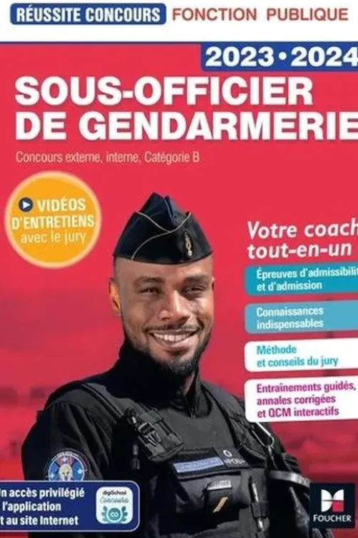 Sous-officier de gendarmerie. Concours externe, interne, Catégorie B, Edition 2023-2024, Philippe Alban
