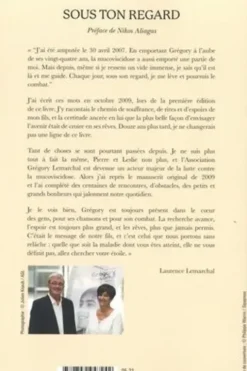 Sous ton regard. Ce que le combat de Grégory a changé, Edition revue et augmentée, Laurence Lemarchal