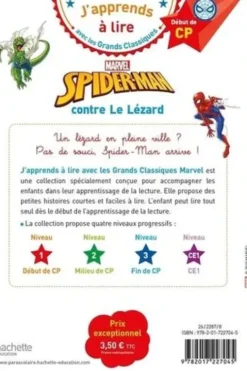 Spider-Man contre Le Lézard. Début de CP, Isabelle Albertin