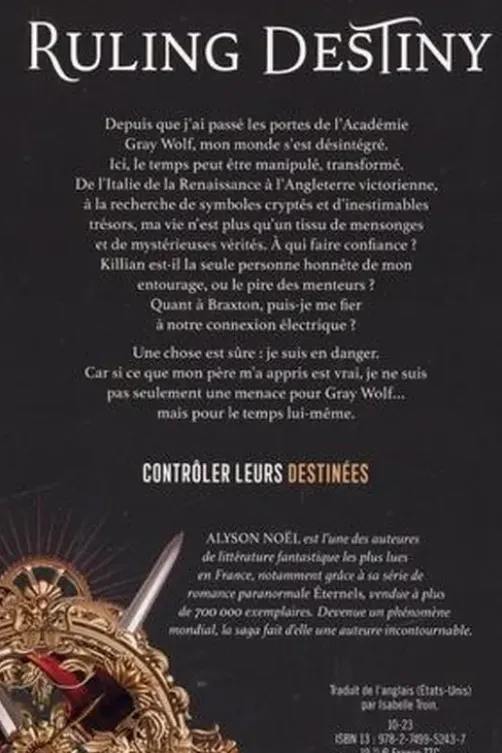 Stealing infinity Tome 2 : Ruling destiny, Alyson Noël