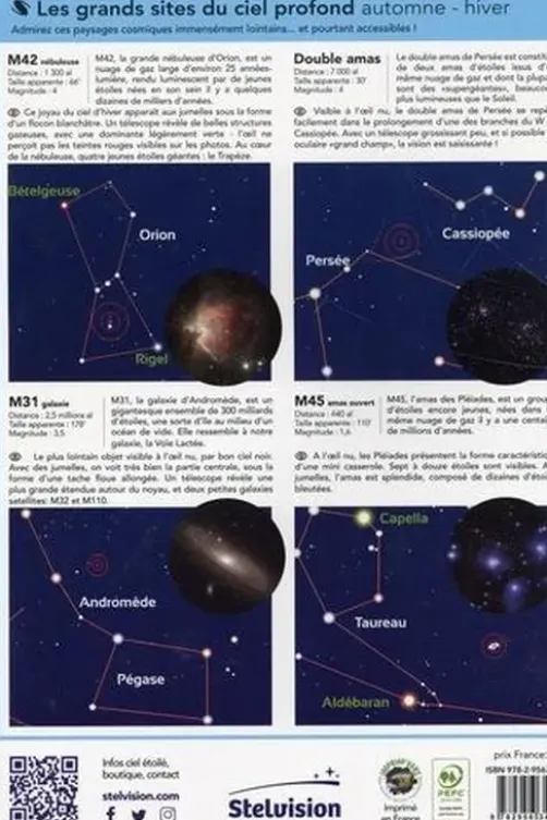Stelvision 365. Une carte du ciel pour repérer facilement les étoiles, tous les jours de l'année, 11e édition, Bertrand d' Armagnac