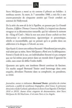 Steve McQueen. L'envers de la gloire, Bertrand Tessier