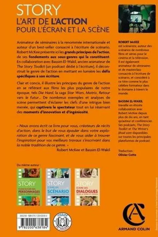 Story. L'art de l'action pour l'écran et la scène, Robert McKee