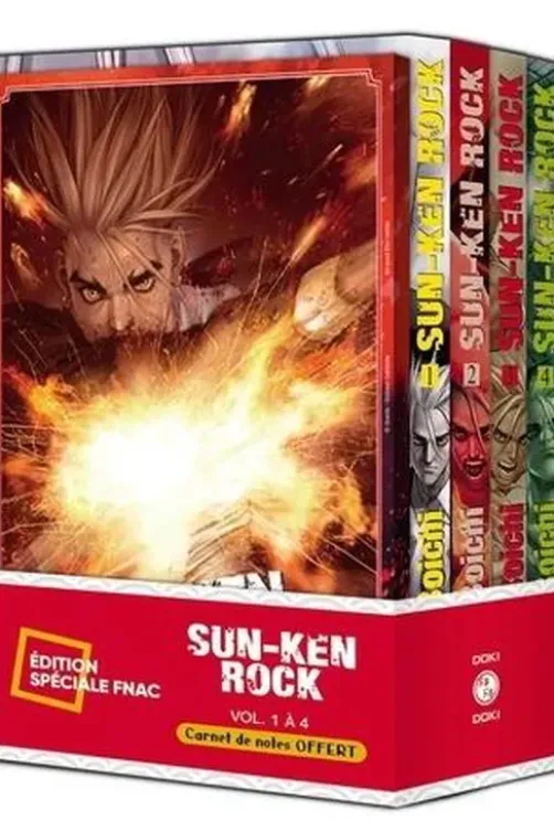 Sun-Ken Rock Tome 1 à 4 : Pack spécial avec carnet de notes offert, Boichi