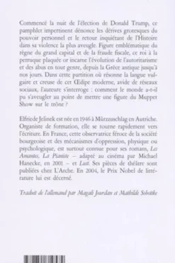 Sur la voie royale, Elfriede Jelinek