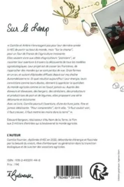 Sur le champ. Carnet de voyage au coeur des vocations agricoles, Camille Fournier