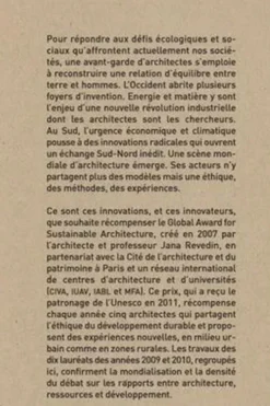Sustainable design 2. Vers une nouvelle éthique pour l'architecture et la ville, Marie-Hélène Contal